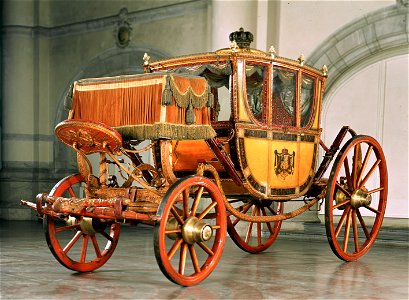 Drottningens Brysselska vagn - Livrustkammaren - 81240