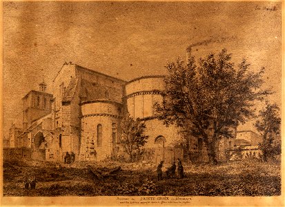 Drouyn Léo - Abside de Sainte-Croix