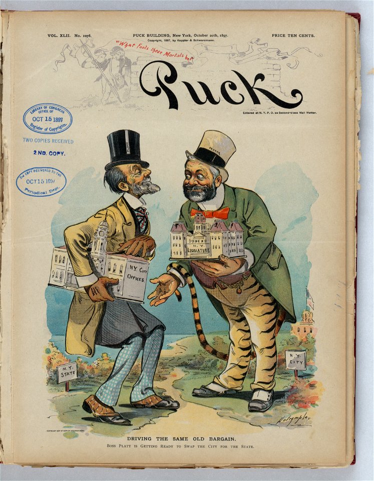 Driving the same old bargain - Dalrymple. LCCN2012647623