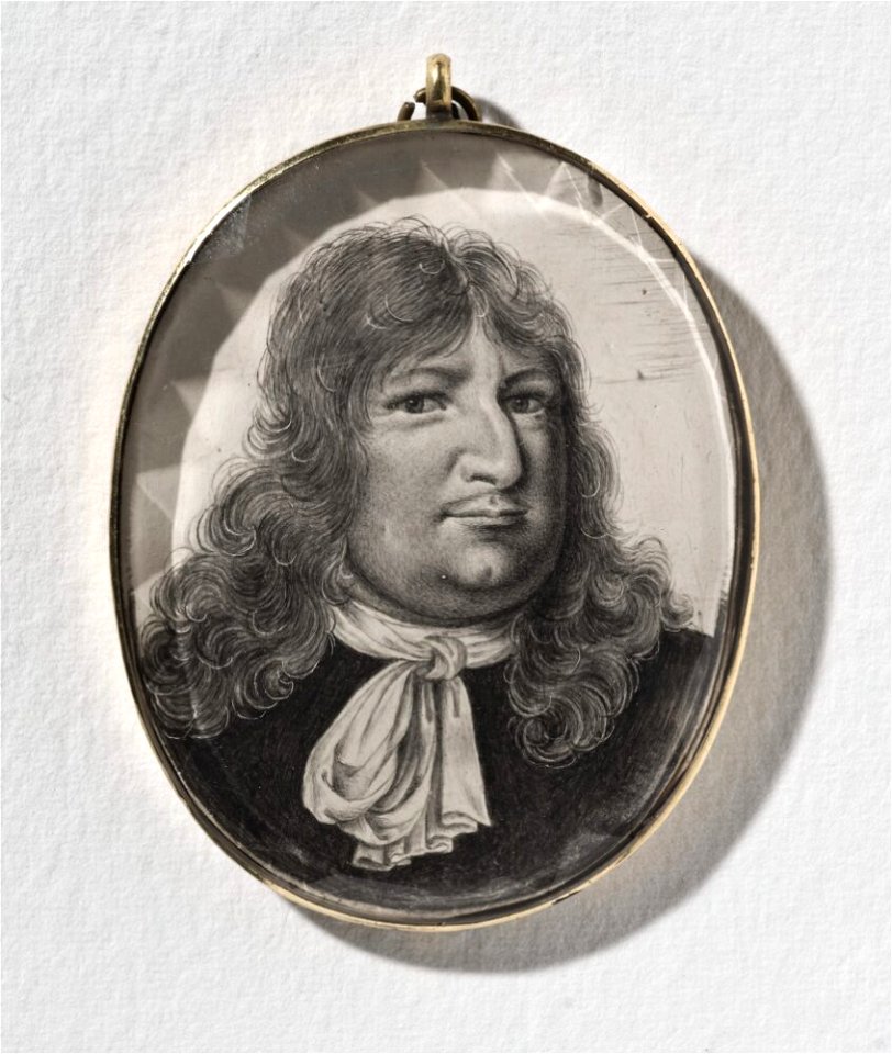 Drottning Ulrika Eleonora d.ä. - Olof Rudbeck, physician, scientist - NMB 2145 - Nationalmuseum