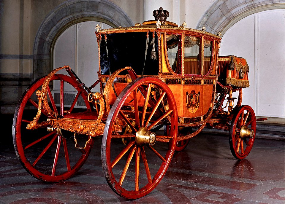 Drottningens Brysselska vagn - Livrustkammaren - 12754