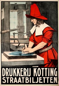 Drukkerij Kotting Straatbiljetten