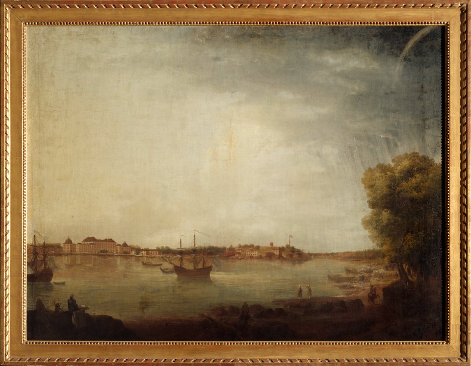 Drottningholms slott (Johan Sevenbom) - Nationalmuseum - 15506