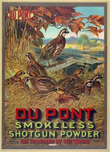 Du Pont smokeless shotgun powder - the standard of the world LCCN2006676699