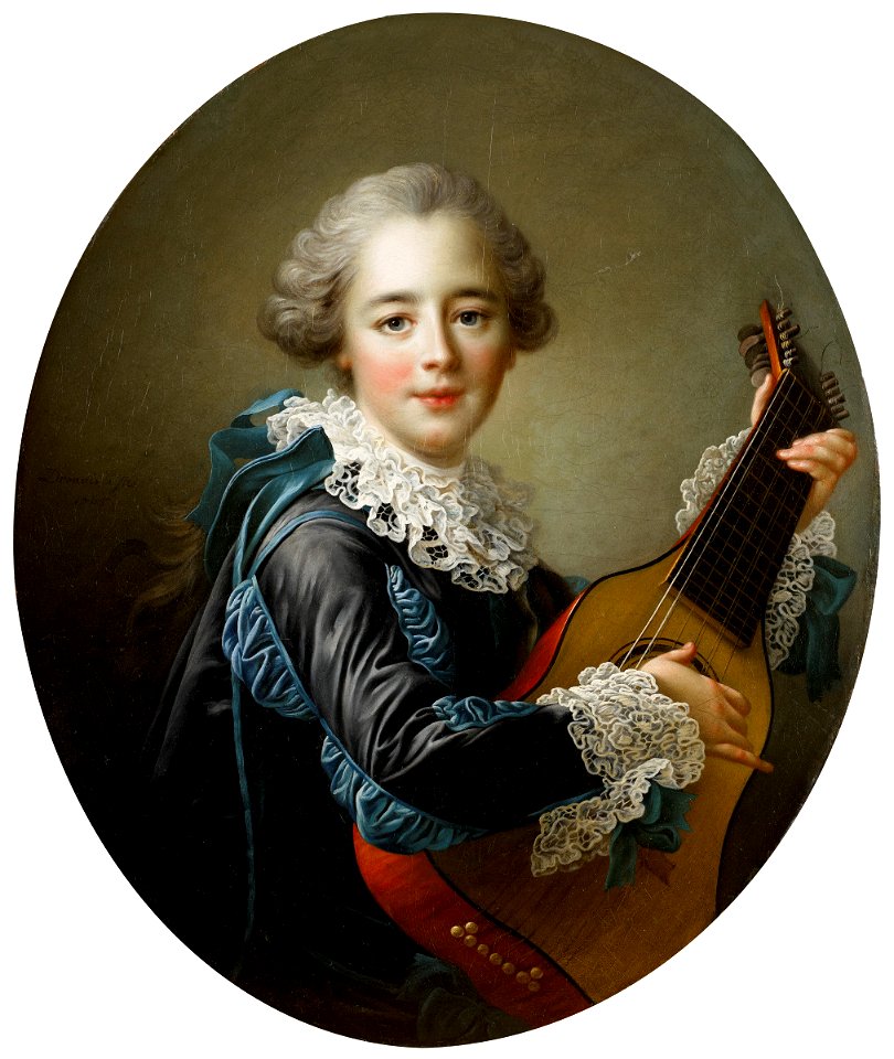 Drouais - Carlos Fernando FitzJames-Stuart, Marquess of Jamaica, formerly identified as Madame du Barry