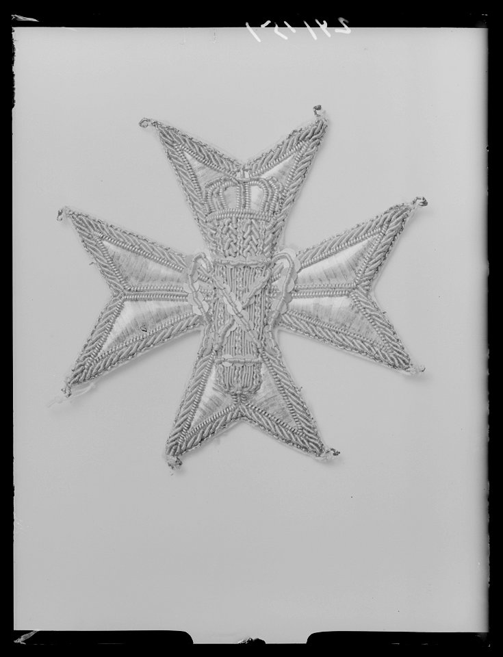 Dräktkraschan för kommendör av Vasaorden Sverige 1861-1871 - Livrustkammaren - 62141