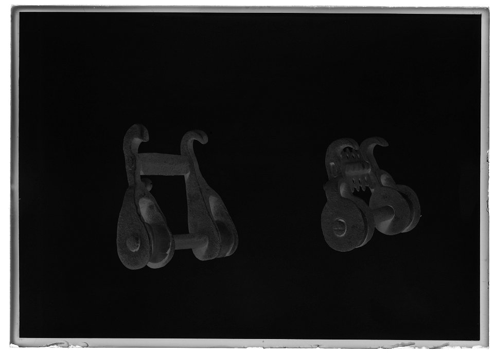 Dubbel krihake - Livrustkammaren - 8944-negative