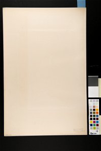 Dräkt. Akvarellerad blyertsteckning av stående kvinna Akvarell i storformat av Otto Wallgren - Nordiska museet - NMA.0070099 (3)