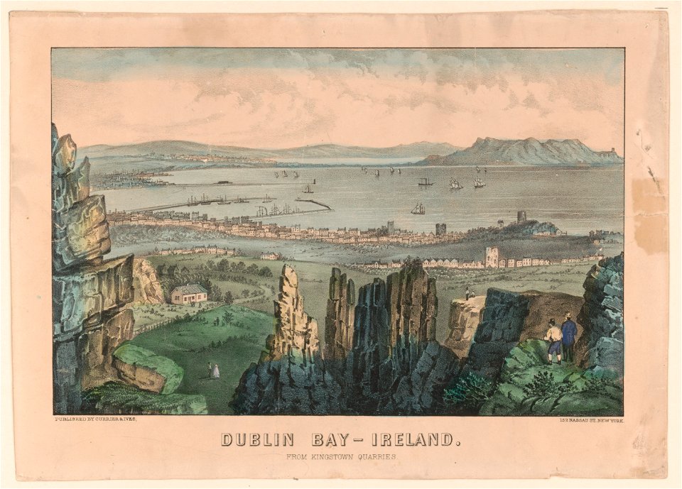 Dublin Bay - Ireland- From Kingstown quarries LCCN91796266