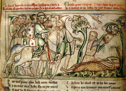 DublinTrinityCollegeMSEi40LifeAlbanFol38vHeracliusTakesDownAlbansHead
