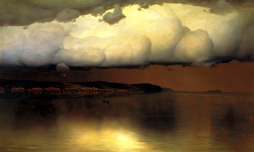 Nikolai N. Dubowski - Drohende Stille (Russisches Museum)