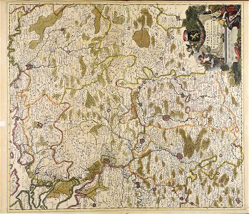 Ducatus Brabantiae tabula continens Sacri imperii Marchionatum et Dominium Mechliniense - CBT 6616132