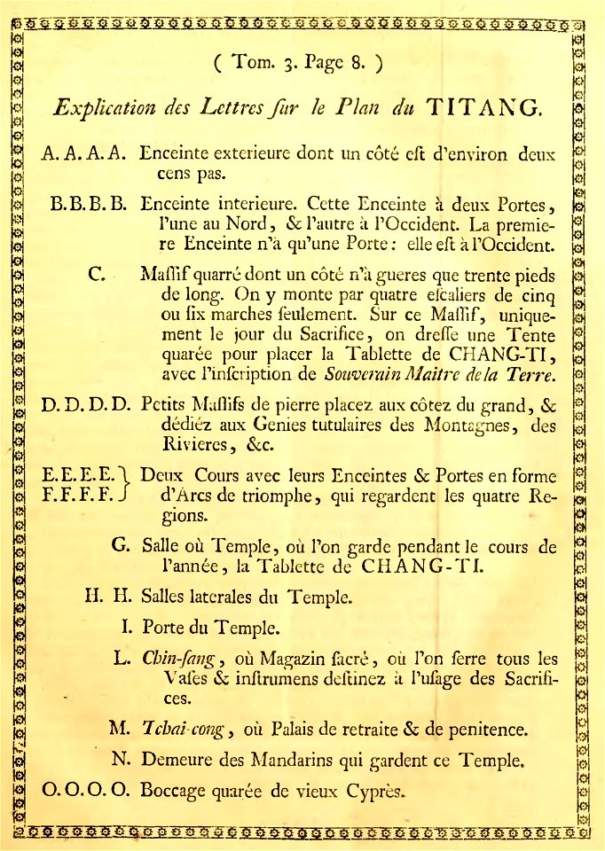 Du Halde - Description de la Chine - Vol 3 page 11