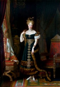 Dubois-Drahonet - Caroline of Naples and Sicily, duchess de Berry