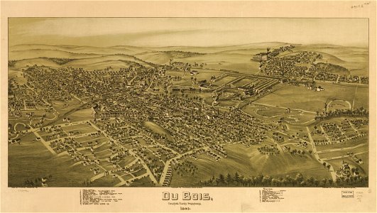 Du Bois, Clearfield County, Pennsylvania, 1895. LOC 75694960