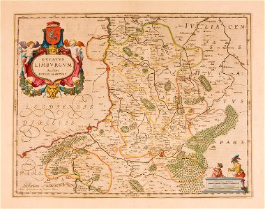 Ducatus Limburgum Auctore Aegidio Martini Limburgs Museum L17622