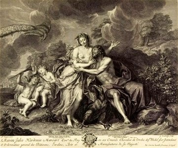 Duchange - Coypel - Jupiter et Junon