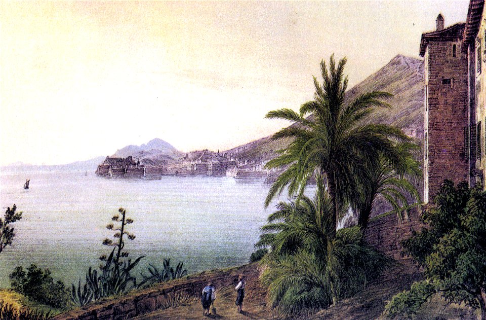 Dubrovnik bay c1840