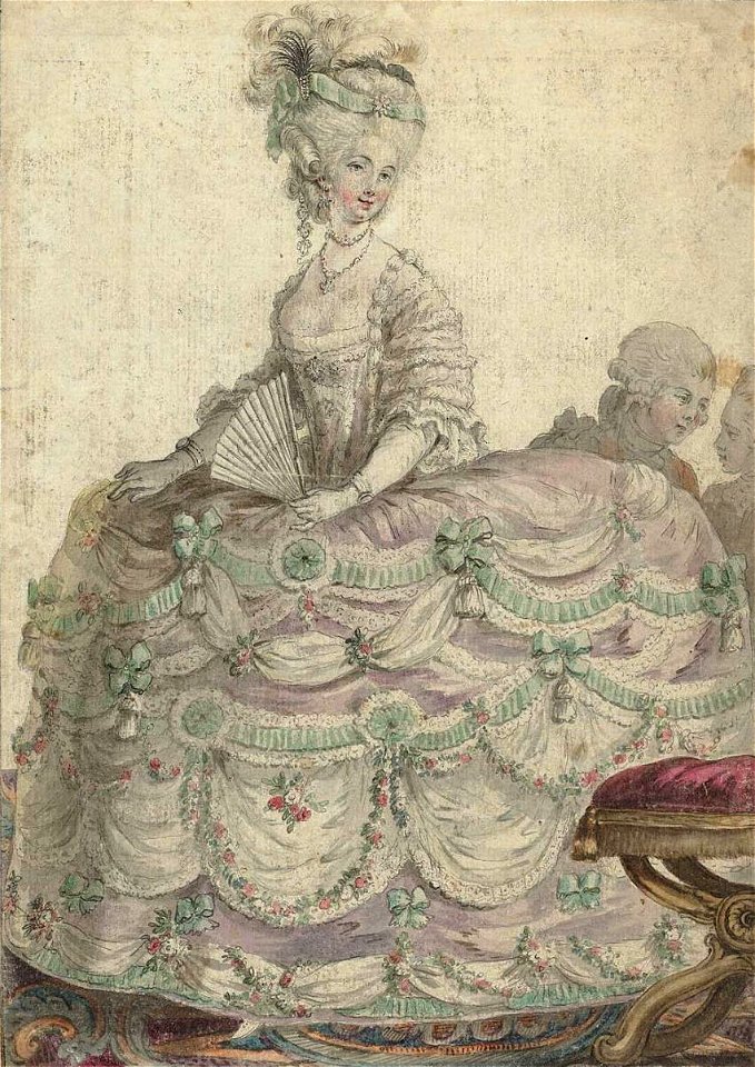 Duchesse occupant une des premieres place - Le Clerc 1781