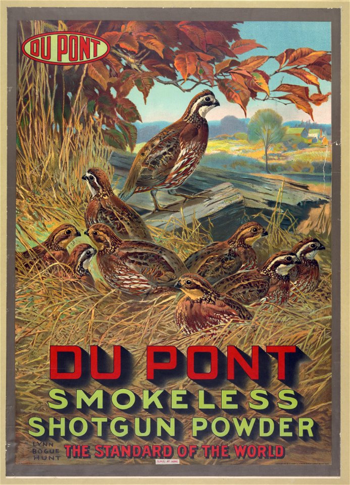 Du Pont smokeless shotgun powder - the standard of the world LCCN2006676699