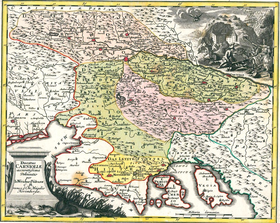 Ducatus Carnioliae accuratissima 1719