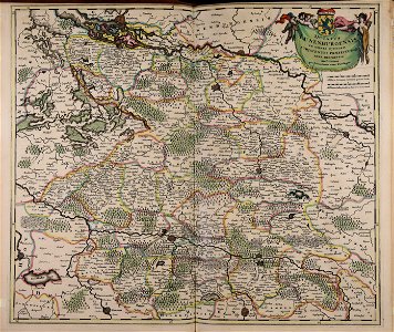 Ducatus Lunenburgensis in omnes ejusdem subjacentes praefecturas nova descriptio - CBT 5874541