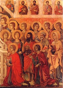 Duccio di Buoninsegna - Maestà (detail) - WGA06748