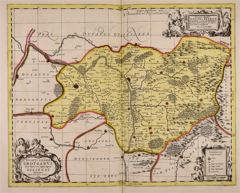 Ducatus Silesiae Grotganus cum districtu episcopali Nissensi - CBT 5876946
