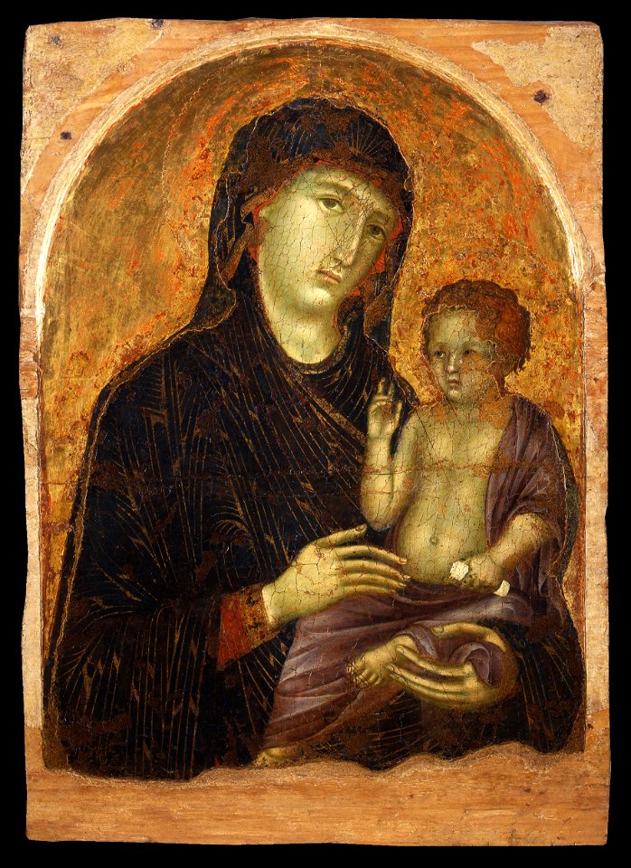 Duccio di Buoninsegna - Madonna with Child - Google Art Project