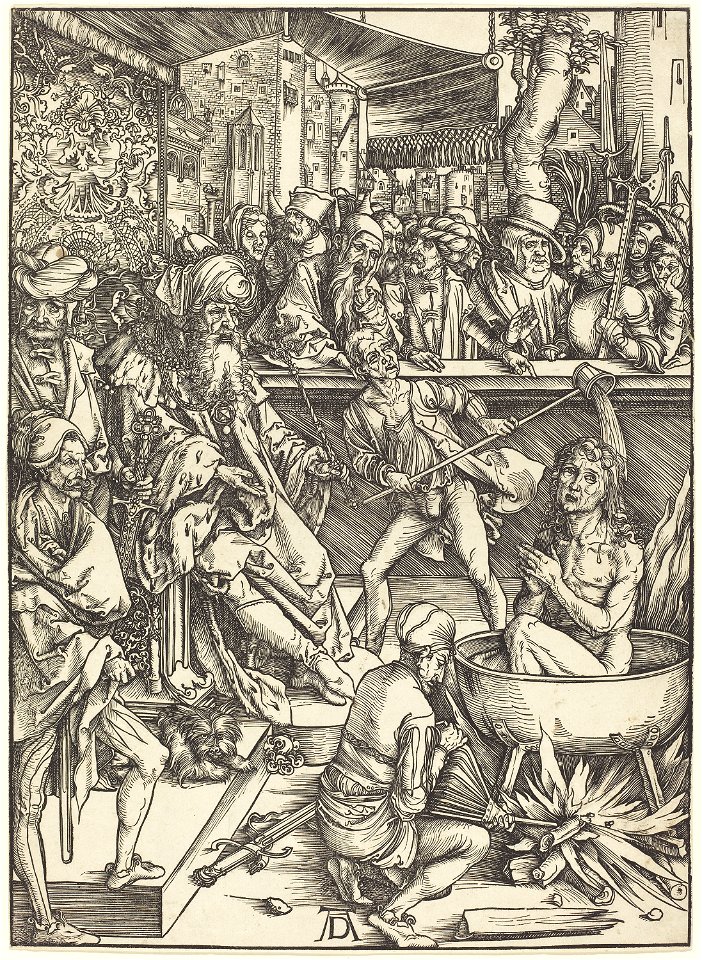 Albrecht Dürer - The Martyrdom of Saint John