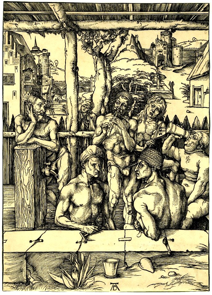 Durer, bagni di uomini