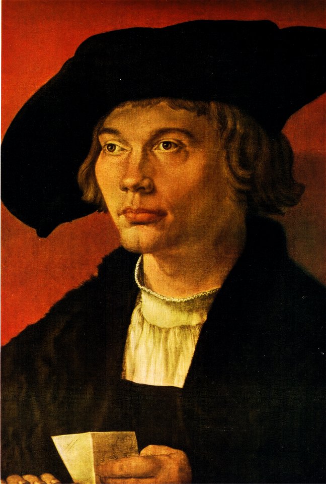 Albrecht Dürer - Bildnis eines jungen Mannes