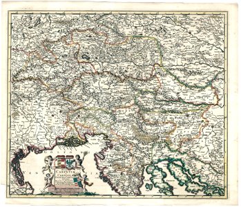 Ducatus Carintia et Carniola 1706