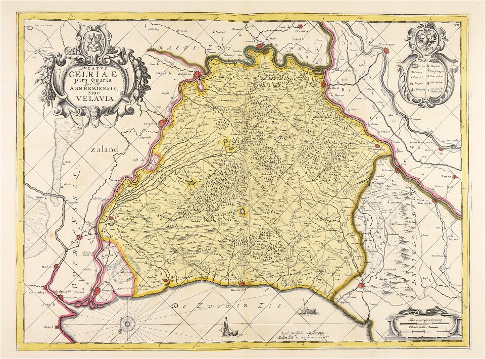 Ducatus Gelriae pars quarta quae est Arnhemiensis siue Velavia - CBT 6612389