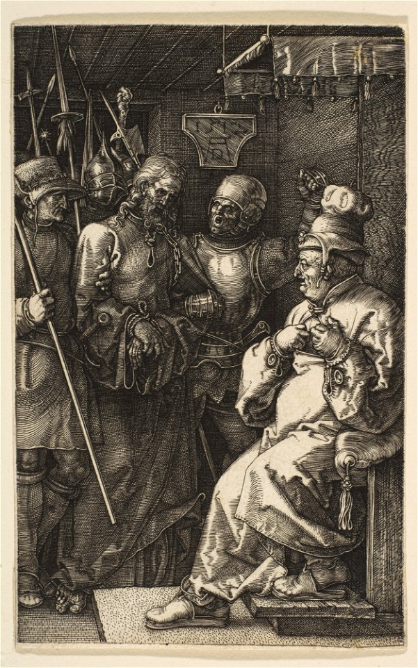 Christ before Caiaphas, from The Passion MET DP815566