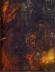 Albrecht Duerer - Cliff Landscape with Dragon