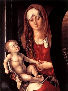 Albrecht Dürer - Virgin and Child before an Archway - WGA06913