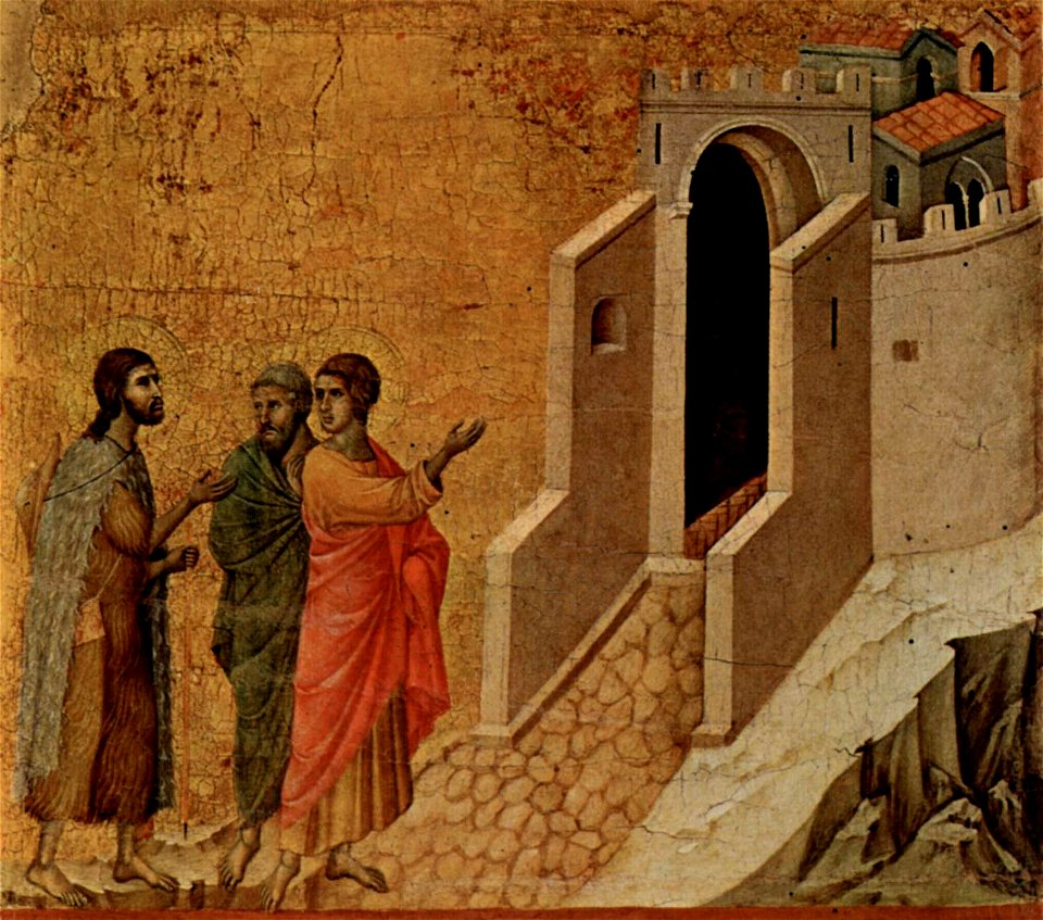 Duccio di Buoninsegna Emaus