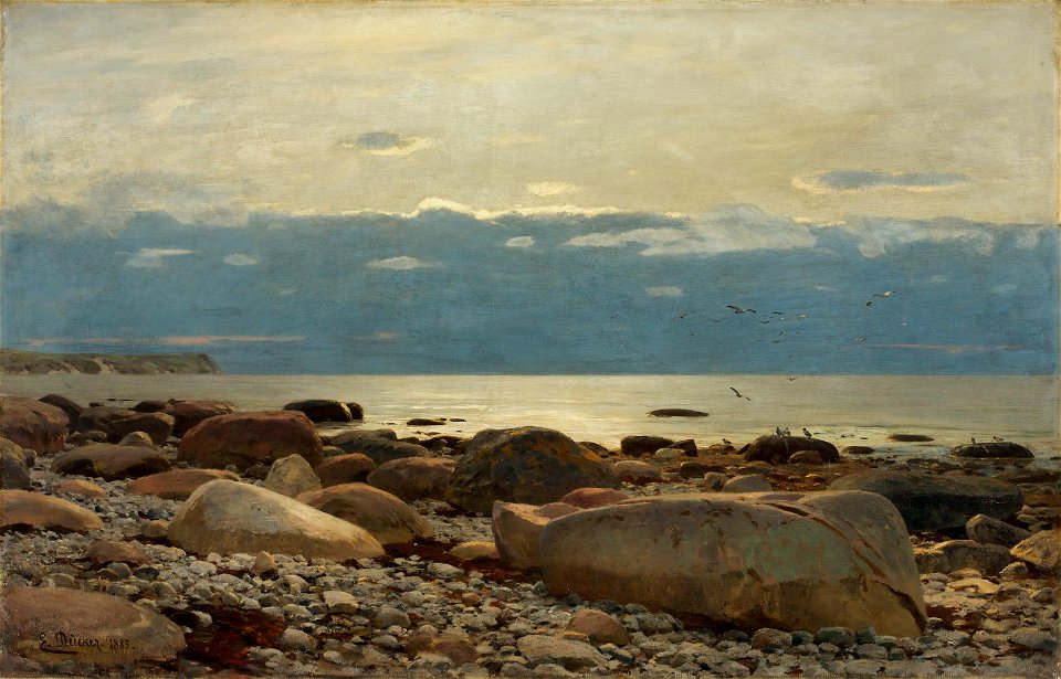 Eugène Dücker - Rügen - Google Art Project