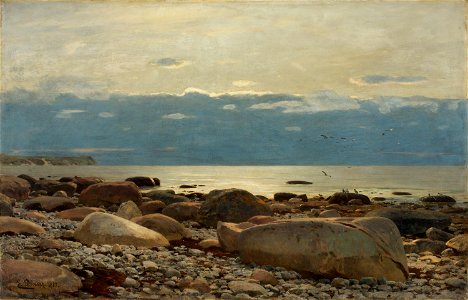 Eugène Dücker - Rügen - Google Art Project