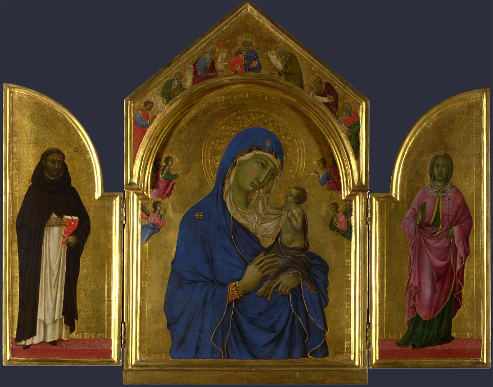 Duccio London triptych