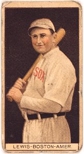 Duffy Lewis, Boston Red Sox, baseball card portrait LCCN2008678017