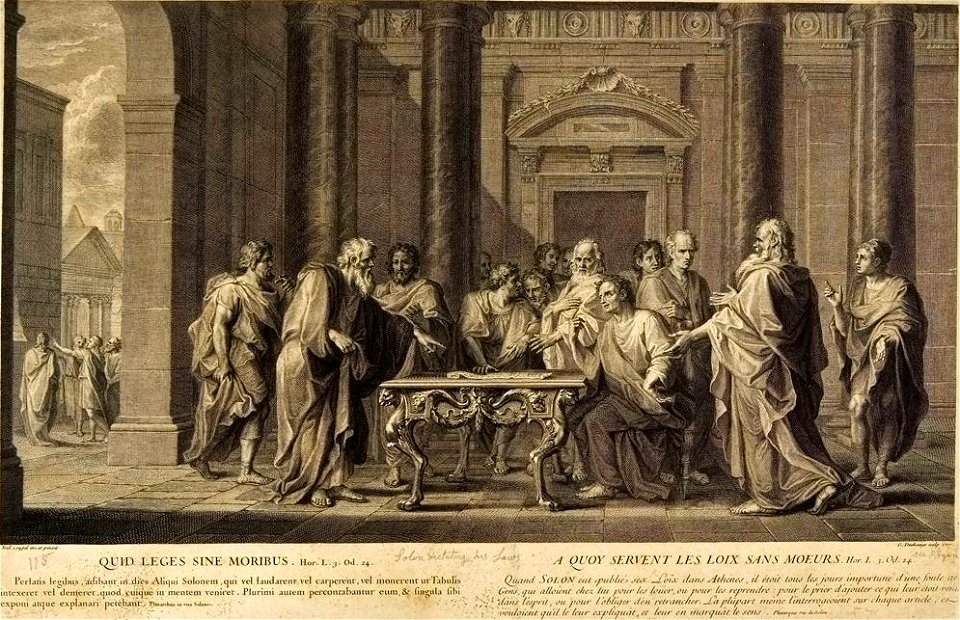 Duchange - Coypel - Solon