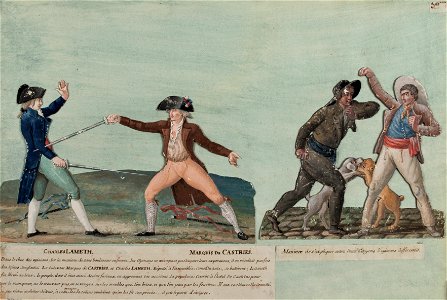 Duel de Charles Lameth et du marquis de Castries (1790)