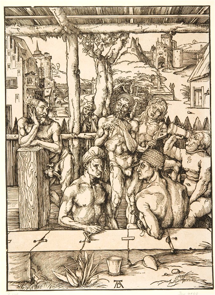 Albrecht Dürer - Das Männerbad (Braunschweig)
