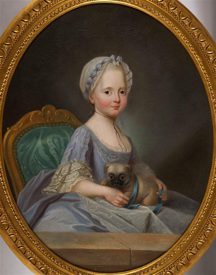Joseph Ducreux - Madame Élisabeth (1768)