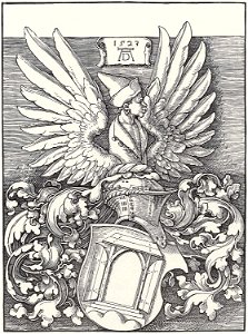 Albrecht Dürer - Coat of Arms of the House of Dürer - WGA07258
