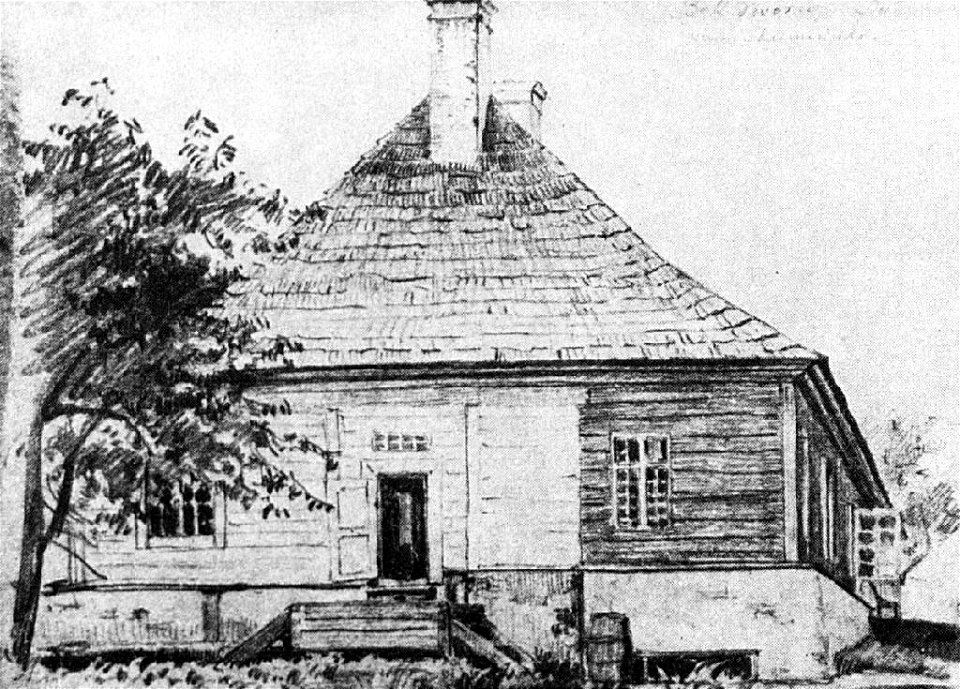 Dudzičy, Jelski. Дудзічы, Ельскі (1800)