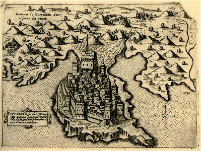 Dulcigno - Camocio Giovanni Francesco - 1574