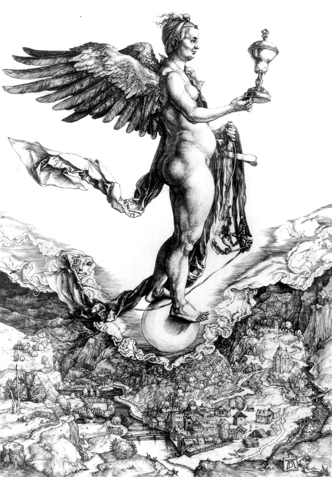 Nemesis by Albrecht Dürer